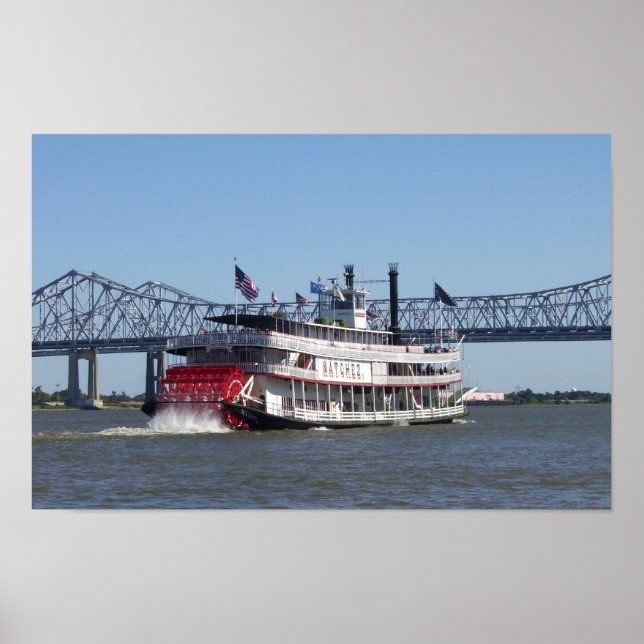 Póster Barco del río (Frente)