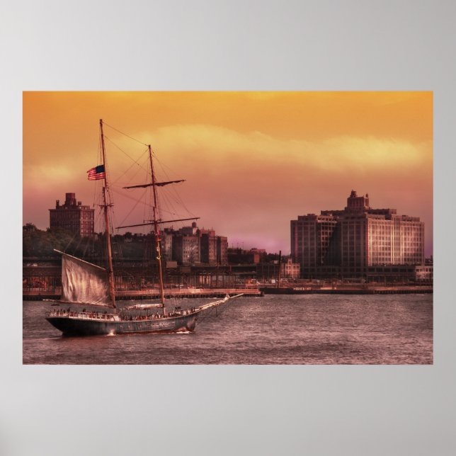 Póster Barco - El Clipper (Frente)