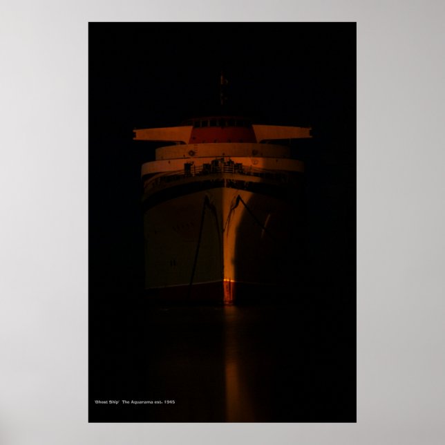 Póster 'Barco fantasma' (Frente)