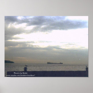 Póster Barco, foto de Bobbiwww.zazzle.com/bobbiric...