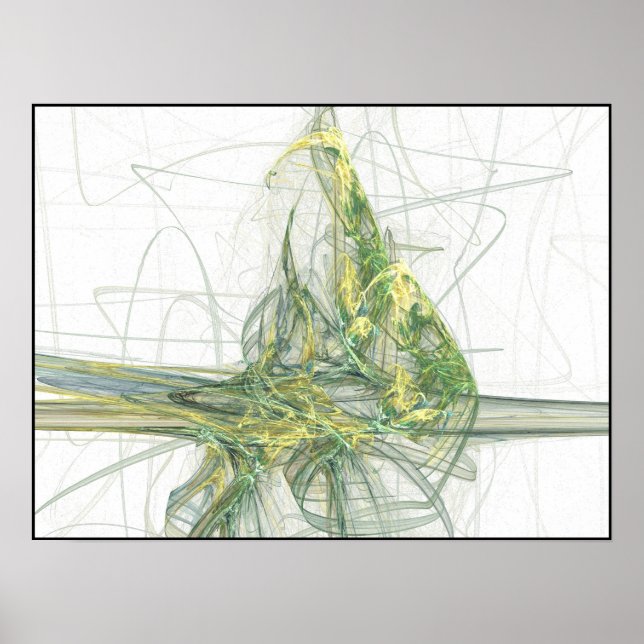 Póster Barco fractal (Frente)