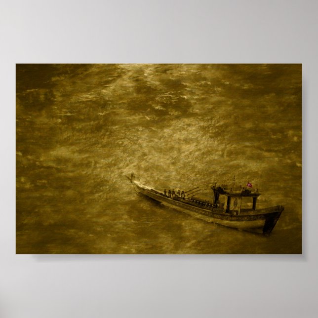 Póster Barco otomano (Frente)