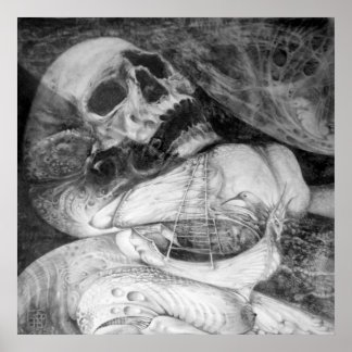 PÓSTER BARCO PERDIDO EN EL DESIERTO