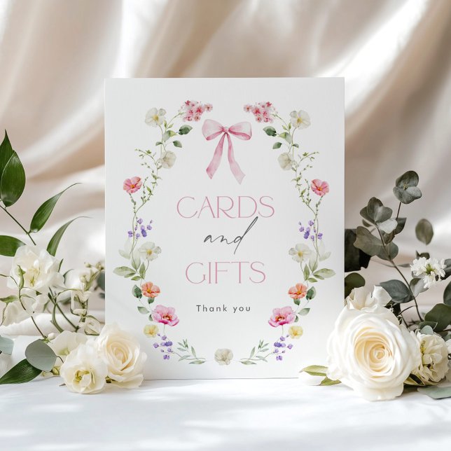 Póster Barco rosado de flores silvestres Tarjetas y regal (Subido por el creador)