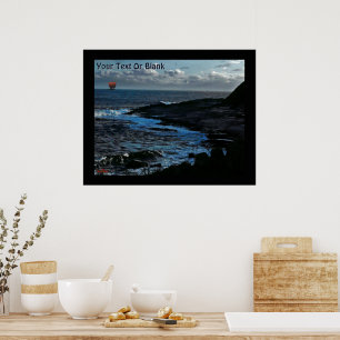 Póster Barco vikingo de Wick Bay