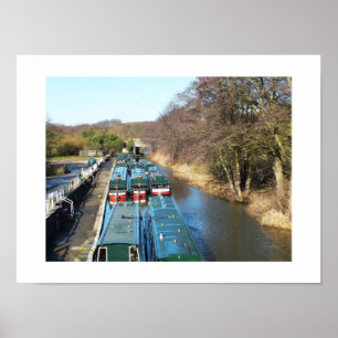 Póster Barcos Canal