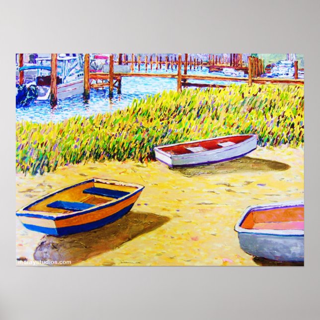 Póster "Barcos de Beaufort" (Frente)