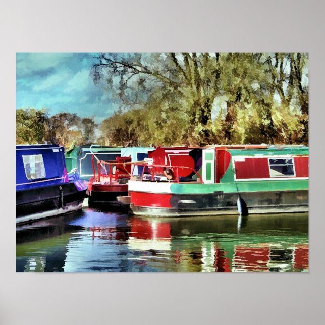 PÓSTER BARCOS DE CANAL (Frente)