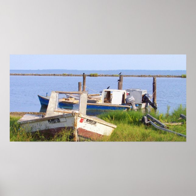 Póster Barcos de cangrejo (Frente)