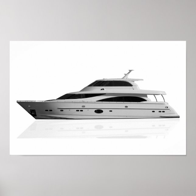 Póster Barcos de motor (Frente)