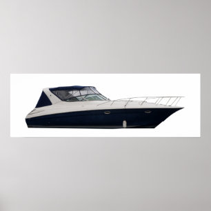 Póster Barcos de motor