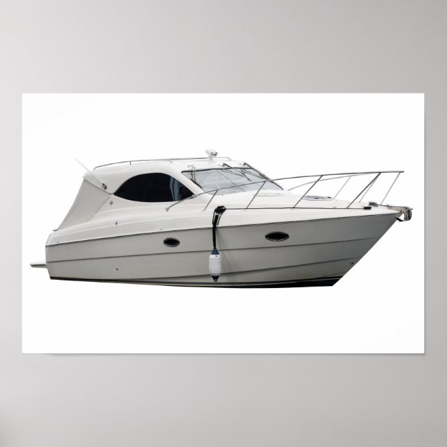 Póster Barcos de motor (Frente)