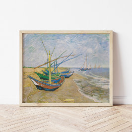 Póster Barcos de pesca | Vincent Van Gogh