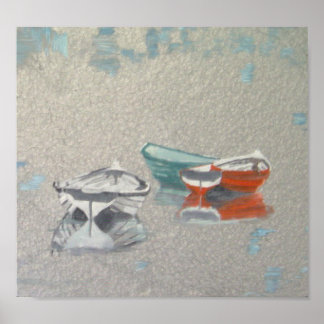 Póster Barcos de reposo 11