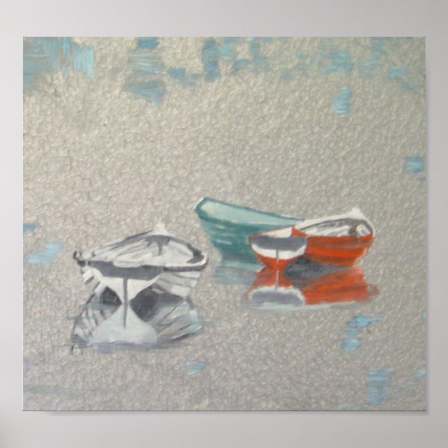 Póster Barcos de reposo 11 (Frente)