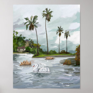 Póster Barcos de Swan