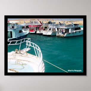 Póster Barcos del Mar Rojo