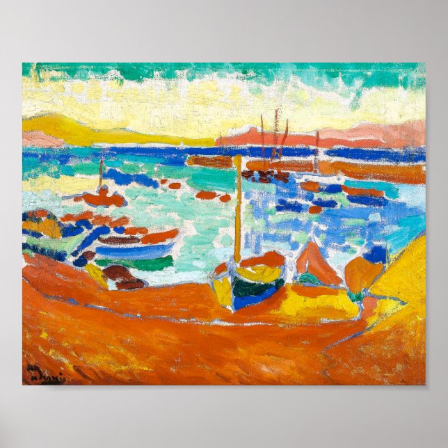 Póster Barcos en Collioure | Andre Derain | (Frente)