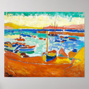 Póster Barcos en Collioure   Andre Derain  