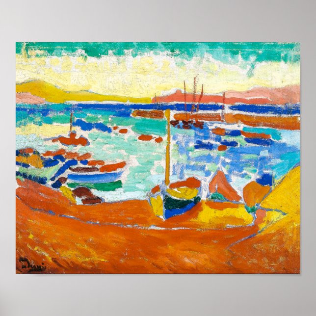 Póster Barcos en Collioure | Andre Derain | (Frente)