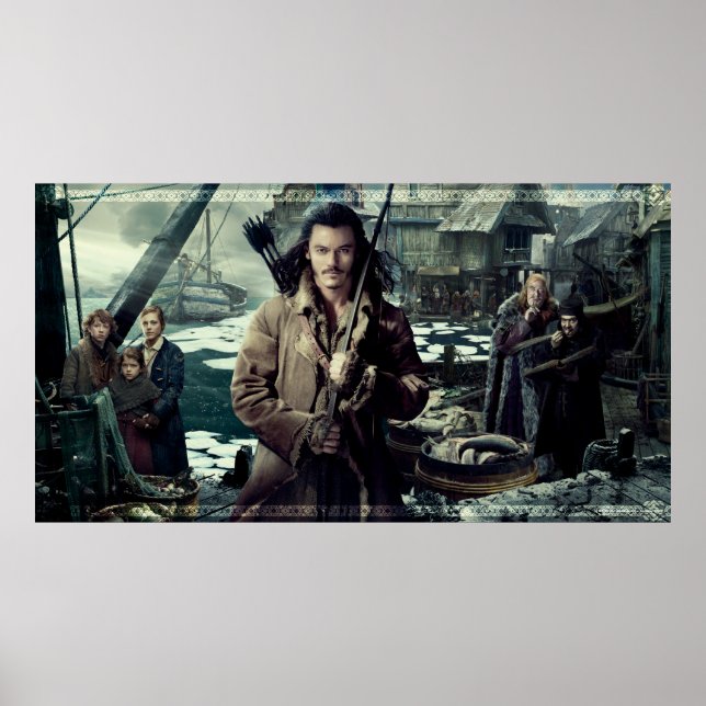 Póster BARD THE BOWMAN™ en Laketown (Frente)
