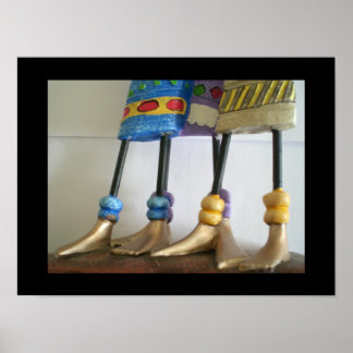 Póster Bare Feet