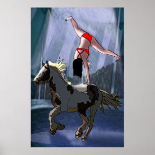 Póster Bareback Rider