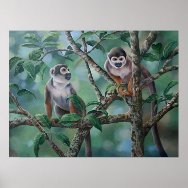 Póster "Bares de mono" (Frente)