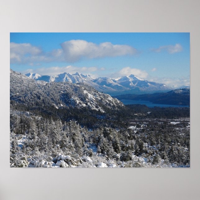 Póster Bariloche, Río Negro, Argentina (Frente)