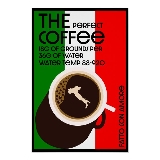 Póster Baristas de Italia (Anverso)