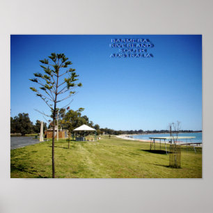 Póster Barmera, Lago Bonney, Australia del Sur, Poster