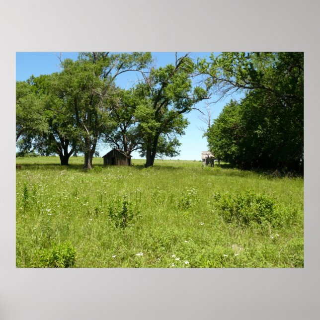 Póster Barn and Outhouse (Frente)