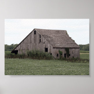 Póster Barn de campo