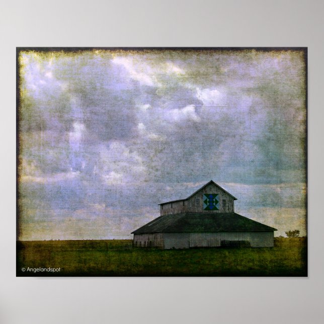 Póster Barn Quilt (Frente)
