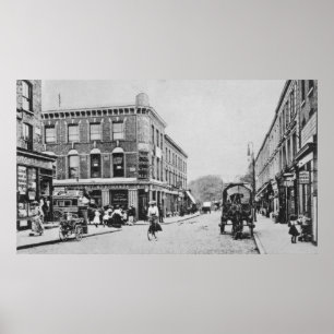 Póster Barn Tavern, Highbury, c.1900