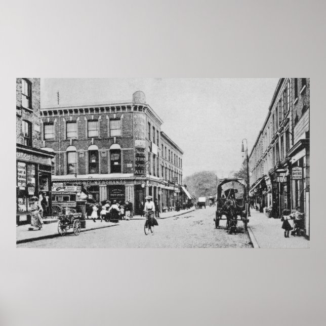 Póster Barn Tavern, Highbury, c.1900 (Frente)