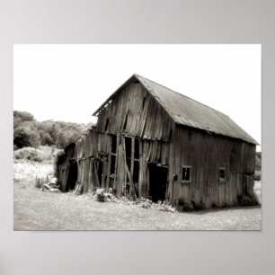Póster Barn Viejo