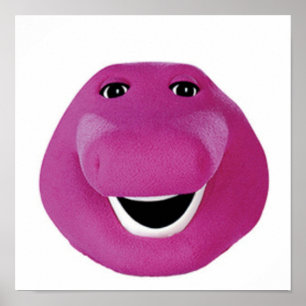 Póster Barney Face