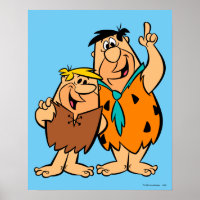 Barney Rubble y Fred Flintstone