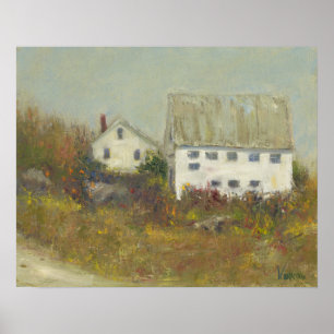Póster Barniz blanco