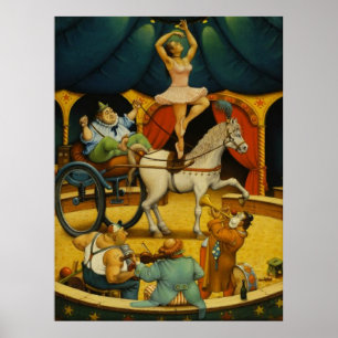 Póster Barnum & Bailey - Magnífico Poste Geese