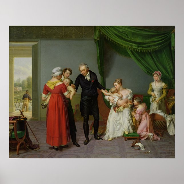 Póster Baron Jean Louis Alibert (Frente)