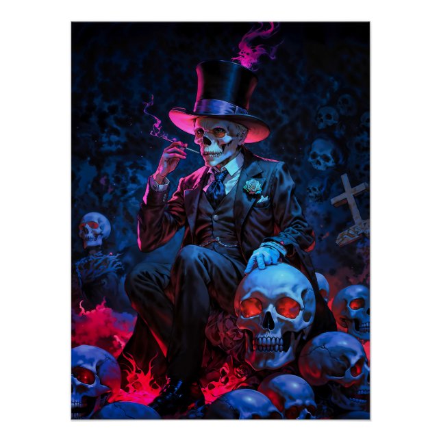 Póster Baron of the Afterlife, Baron Samedi (Anverso)