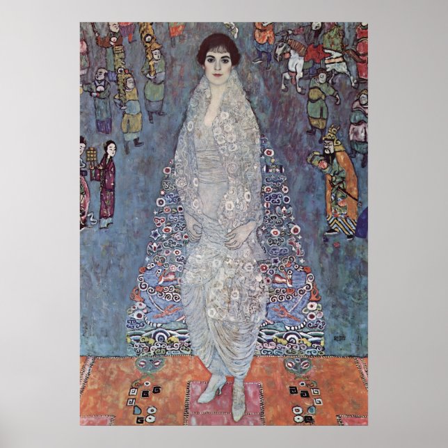 Póster Baronesa Elisabeth Bachofen-Echt por Gustav Klimt (Frente)