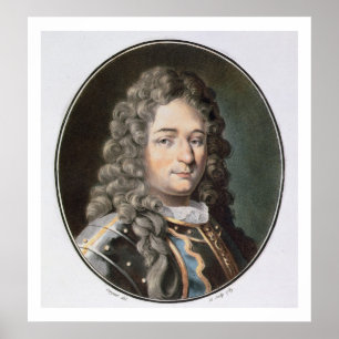 Póster Baronet de Jean (1651-1702), 1789 (grabado