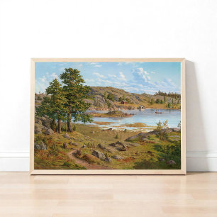 Póster Barösund, Landscape