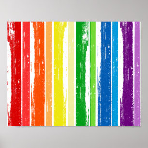 PÓSTER BARRA DE LA TINTA DEL ORGULLO DE LGBT - .PNG