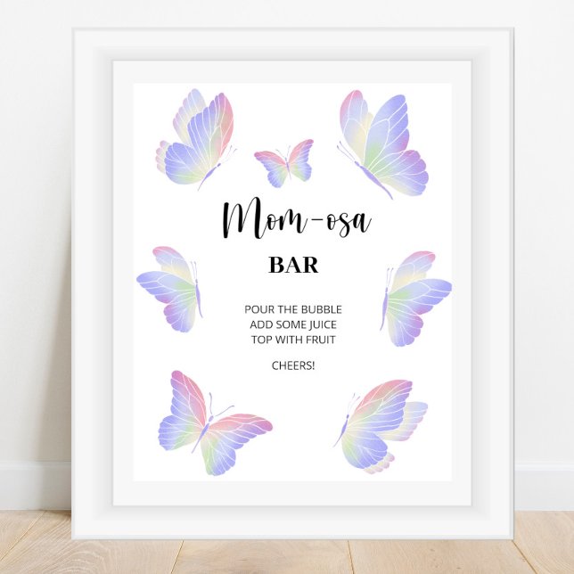 Póster Barra Mariposa \ Mum-osa (Subido por el creador)