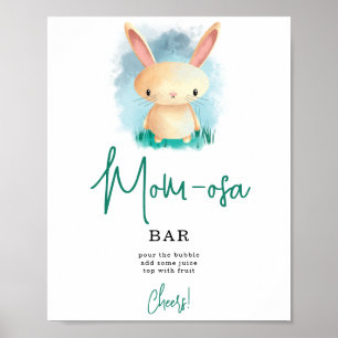 Póster barra Simple Bunny mOM-osa 