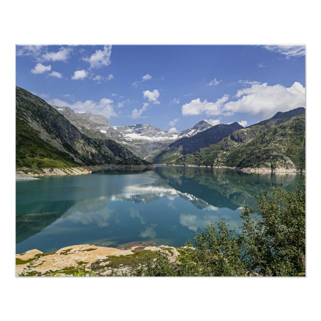 Póster Barrage D'Emosson, Suiza (Anverso)